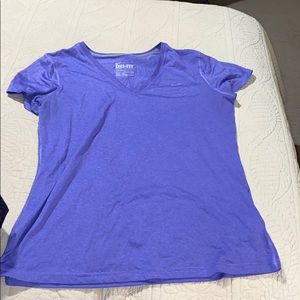 Nike Dri-Fit purple athletic shirt